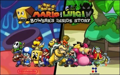 A quelle marque appartient "Mario et Luigi, voyage au centre de Bowser" ?