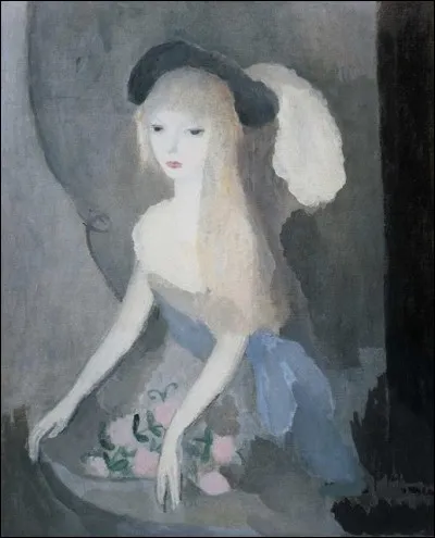 Qui a peint ce tableau appelé "La plume blanche" ?