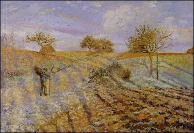 Et enfin qui a représenté "La gelée blanche" ?