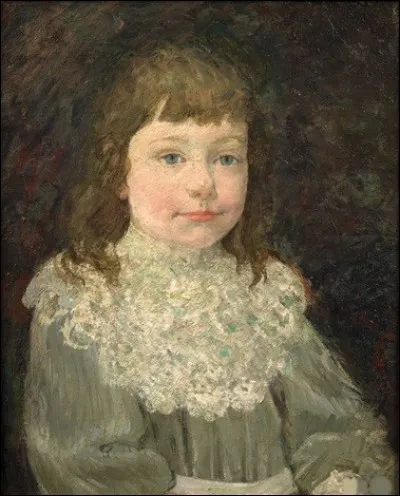 Qui a fait ce "portrait d'enfant à la collerette blanche" ?