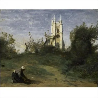 Qui a peint "Paysage à la tour Blanche" ?