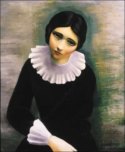 Qui a peint "La collerette blanche" ?