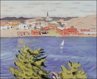 Qui a peint "La voile blanche" ?