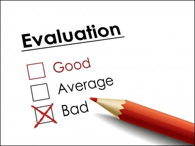 Pendant une évaluation, vous :