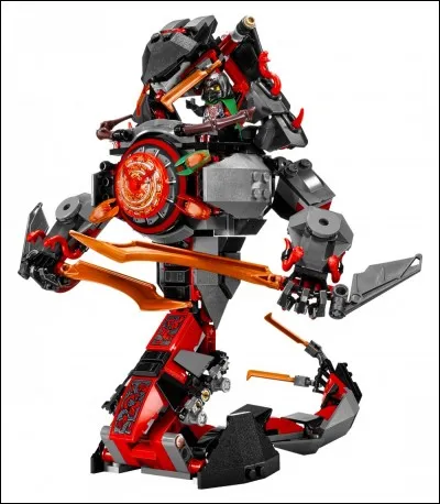 Comment s'appelle le robot-serpent de Crux et Acronix ?