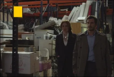 Quel est le numéro de l'allée dans l'entrepôt où ils vont récupérer les diamants avec Mathieu ?