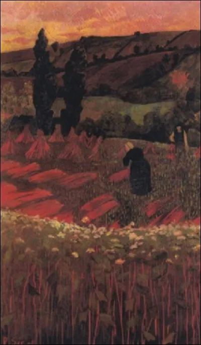 Qui a peint "La moisson des blés noirs" ?