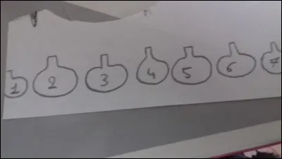 Que peuvent contenir les bouteilles 2 et 6 ?