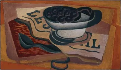 Qui a peint "Le raisin noir" ?