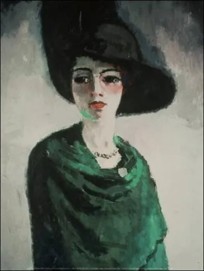 Qui a peint "La femme au chapeau noir" ?