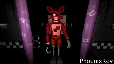 Qu'y a-t-il écrit sur la pancarte de Foxy ?