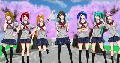 Quels sont ses personnages préférés dans "Yandere Simulator" ?
