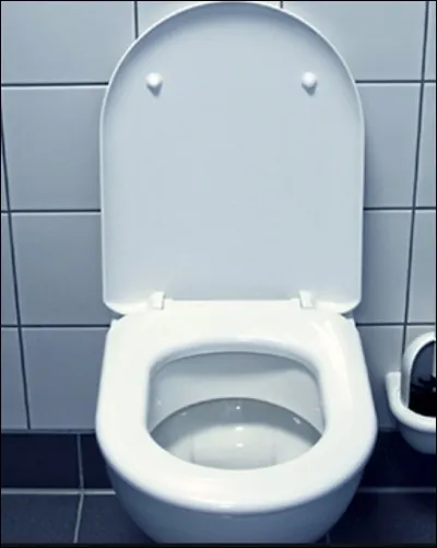 A-t-il déjà mis une miniature de lui aux toilettes ?