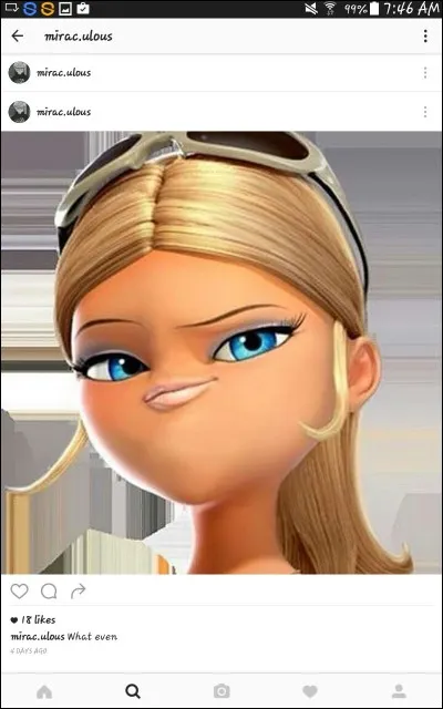 De qui Chloe est-elle amoureuse ?