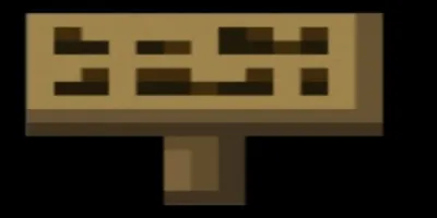 Maintenant pour communiquer sur Minecraft, il faut des pancartes. Comment les créent-on ?