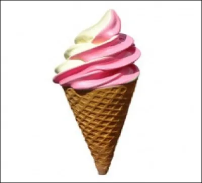 On dit que c'est une glace :