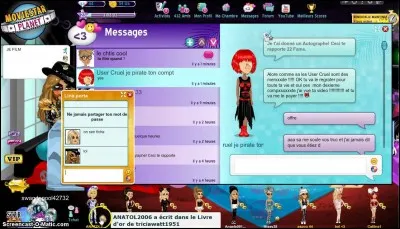 Qu'est-ce qu'un User Cruel sur "MSP" ?