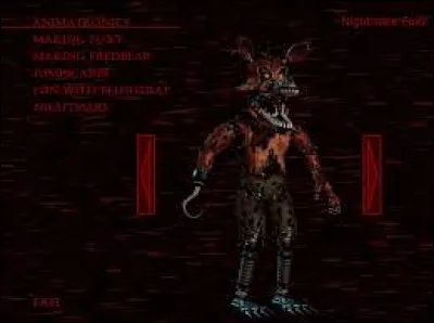 De quel "Five Nights at Freddy's" vient-il ?