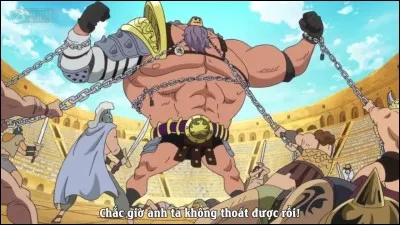 Dans quel bloc Luffy se trouve-t-il au Corrida Coloseum ?
