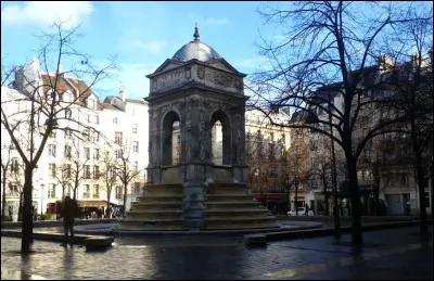Comment se nomme cette fontaine parisienne, classée monument historique depuis 1862 ?