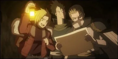 Dans quelle guilde se trouvaient les trois chasseurs de trésors avant d'intégrer Fairy Tail ?