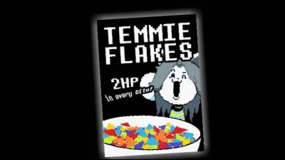 Que sont les Temmie flakes ?