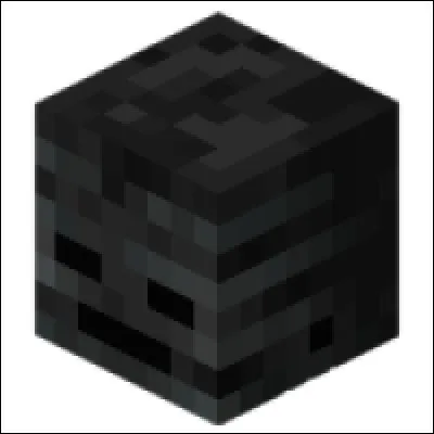 Comment obtient-on une tête de Wither squelette ?