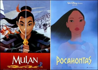 Mulan et Pocahontas sont les seules princesses ayant vraiment existé.