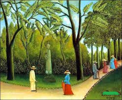 On peut admirer ''Le Jardin du Luxembourg'' au musée de l'Ermitage à Saint-Pétersbourg. Quel artiste postimpressionniste et naïf est l'auteur de cette huile sur toile peinte en 1908 ?