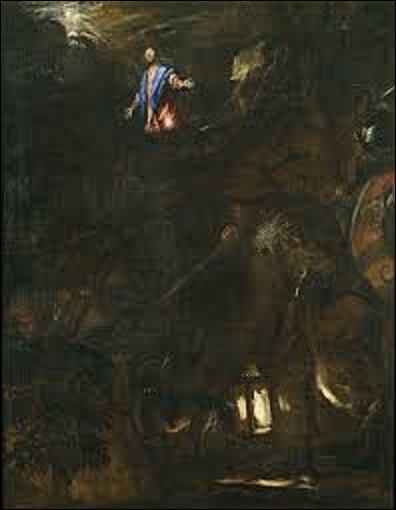 Haute de 76 cm et large de 136 cm, cette peinture représente Jésus-Christ entouré de ses apôtres au Jardin des Oliviers avant sa Passion. Quel artiste de la Renaissance a peint ce chef-d'œuvre intitulé ''Agonie dans le jardin'' en 1562 ?