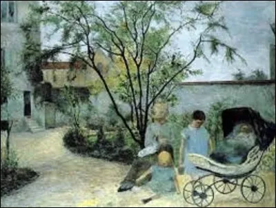 Quel postimpressionniste a réalisé ''Jardin à Vaugirard'' en 1881 ?