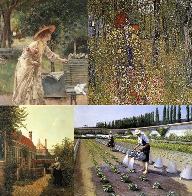 Les jardins et les parcs dans la peinture