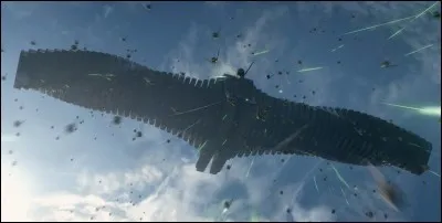 Dans le poste générique de la fin à qui appartient le vaisseau qui apparaît devant Thor et Loki ?