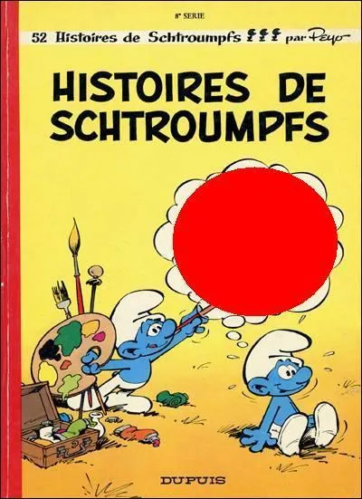 Que peint-il dans la bulle ?