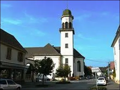 Ville Bas-Rhinoise, Hilsenheim se situe en région ...