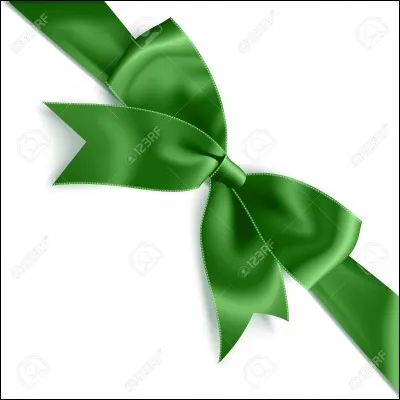 Et un nud vert veut dire :