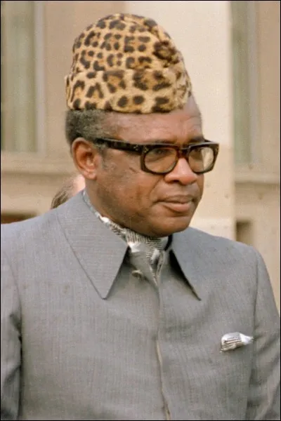 De quel pays Mobutu Sese Seko a-t-il été le président ?