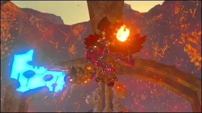 De quelle couleur les quatre créatures divines passent-elles après s'être fait contrôler par Ganon ?