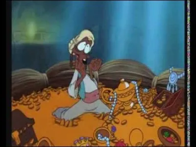 Dans "La Bande à Picsou - le film : Le Trésor de la Lampe Perdue", le brigand cleptomane Dijon est transformé en porc par Génie sous les ordres de quel cruel sorcier ?