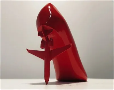 C'est une chaussure qui a du style, n'est-ce pas ? Pourtant on peut dire qu'elle n'est pas optimiste, pourquoi ?