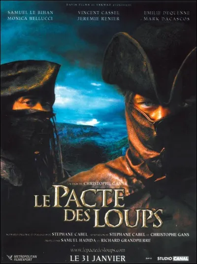Lequel de ces acteurs ne joue pas dans "Le Pacte des loups" ?