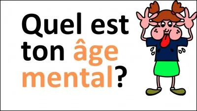 Dans sa vidéo "Test de l'âge mental", quel âge a été donné à Squeezie ? (Indice : mature)