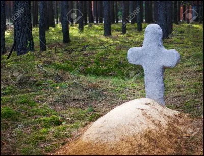 Où Plume Grise enterre-t-il Rivière d'Argent ?