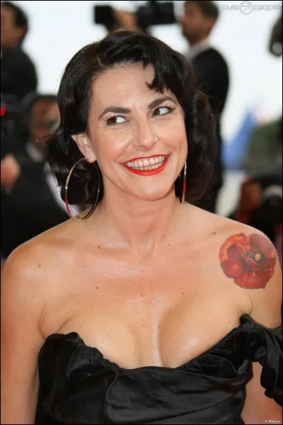 Ce n'est pas de moi, mais d'une chanteuse tatouée, les brunes ...