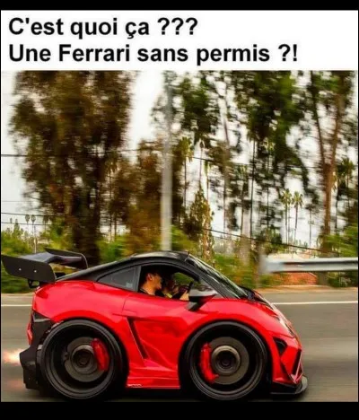 Le rouge de la honte au front, je me suis enfui, j'ai pris ma voiture et ...