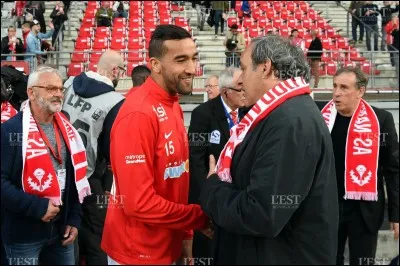 Quelle était la fonction occupée par Michel Platini quand il était dirigeant de l'AS Nancy Lorraine ?