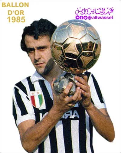 En décembre 1977, à quel rang prometteur termina Platini lors de l'élection du Ballon d'or ?