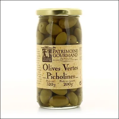 Avec quels bonbons rime cette variété d'olives ?
