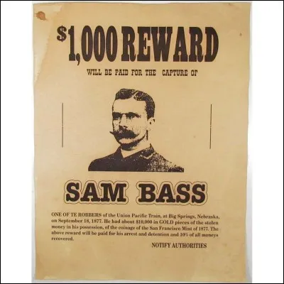 Qui était Sam Bass ?