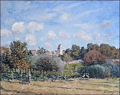 Qui a peint "L'Église de Noisy-le-Roi, effet d'automne" ?